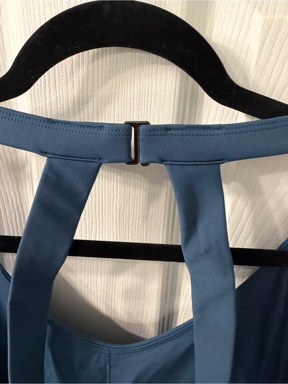 Women’s Scoop Neck Active Dress in Teal - Picture 12 of 16